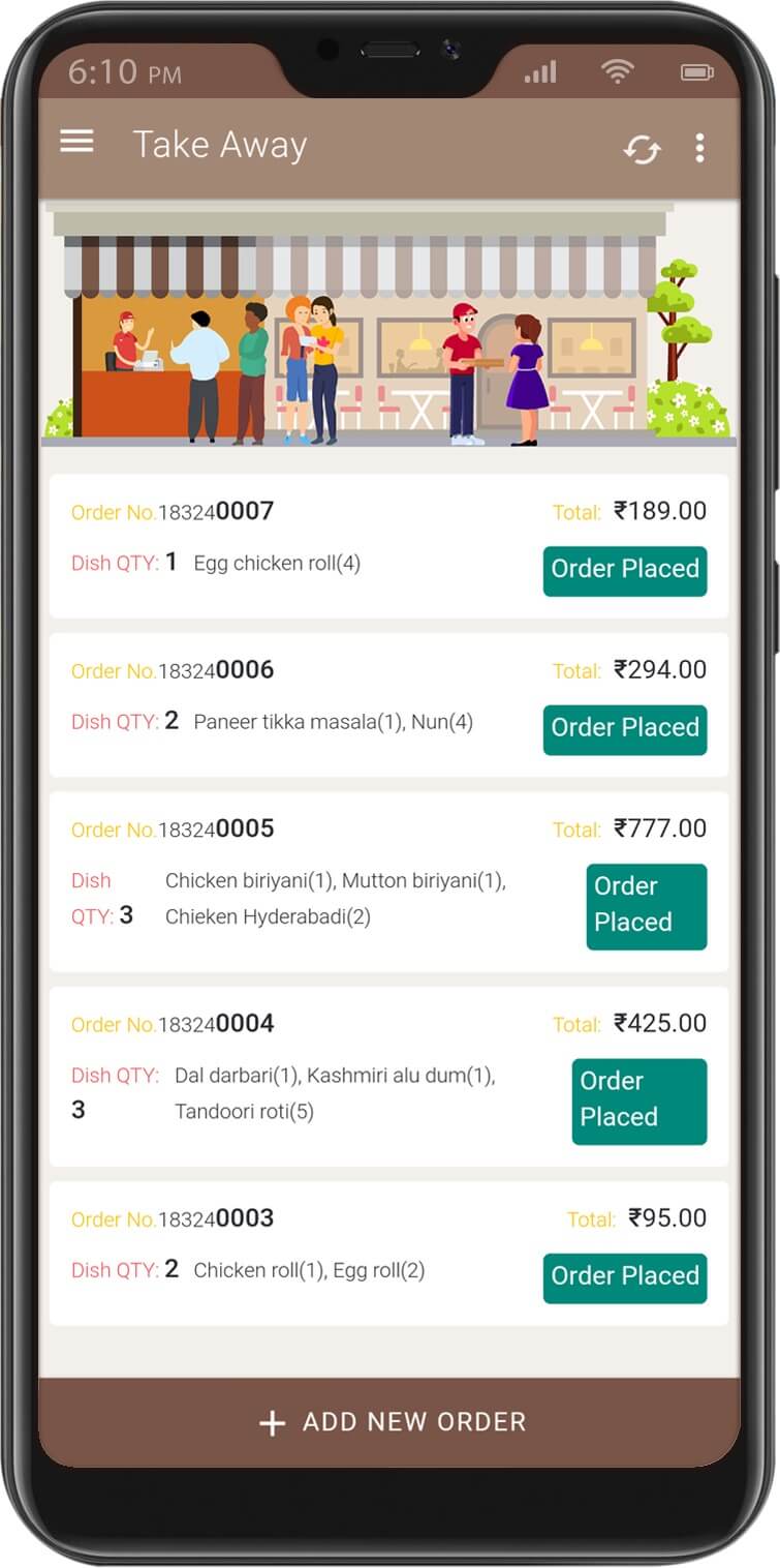 Swiggy, Zomato, Ubereats partner integration